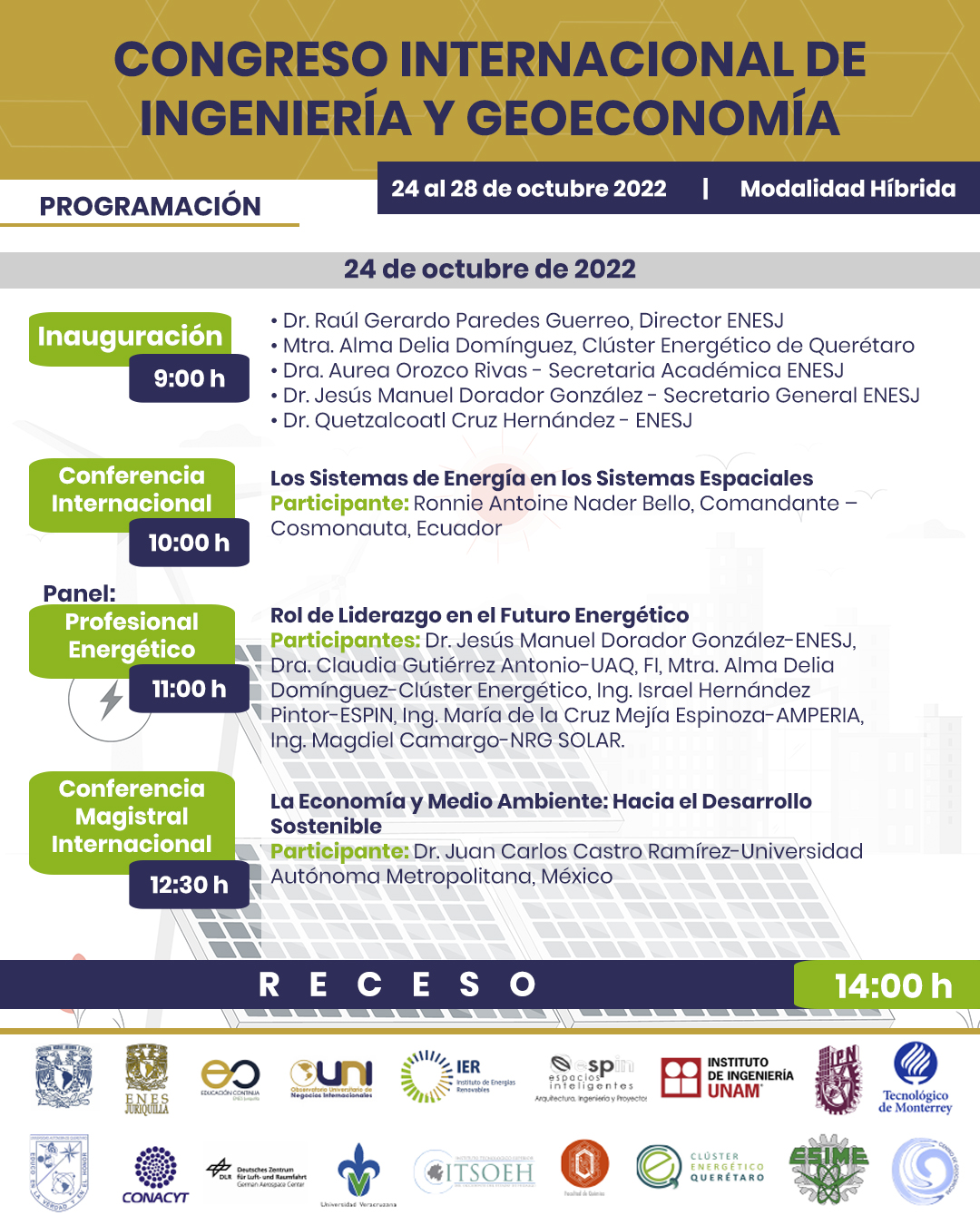 Programa 1_Congreso Internacional de Ingenieriìa y Geoeconomiìa (CIGG) 2022-1080 x 1350