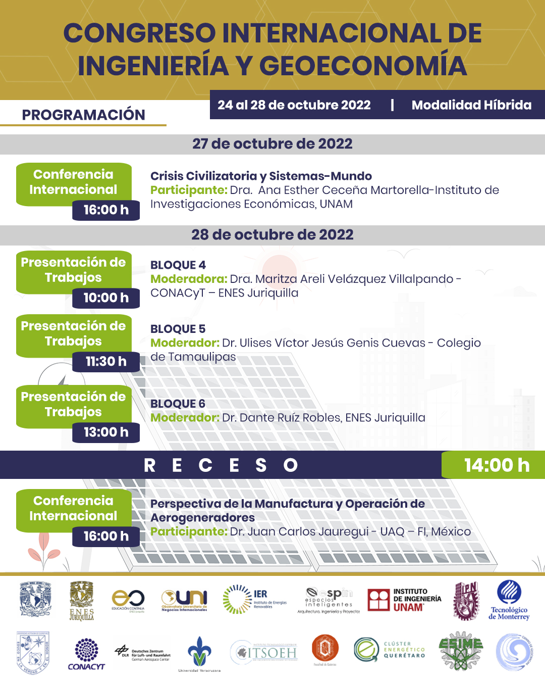 Programa 5_Congreso Internacional de Ingenieriìa y Geoeconomiìa (CIGG) 2022-1080 x 1350